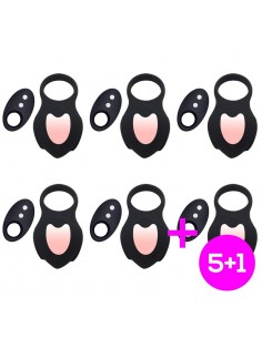 Pack 5+1 Darkblack Anillo...