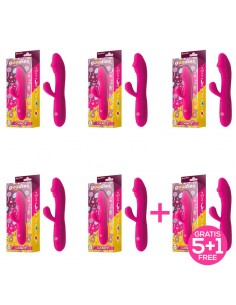 Pack 5+1 Candy Vibrador con...