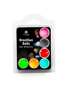 Set 6 Brazilian Balls Mix...