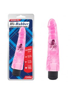 Vibrador Hi-Rubber 8.8 Rosa